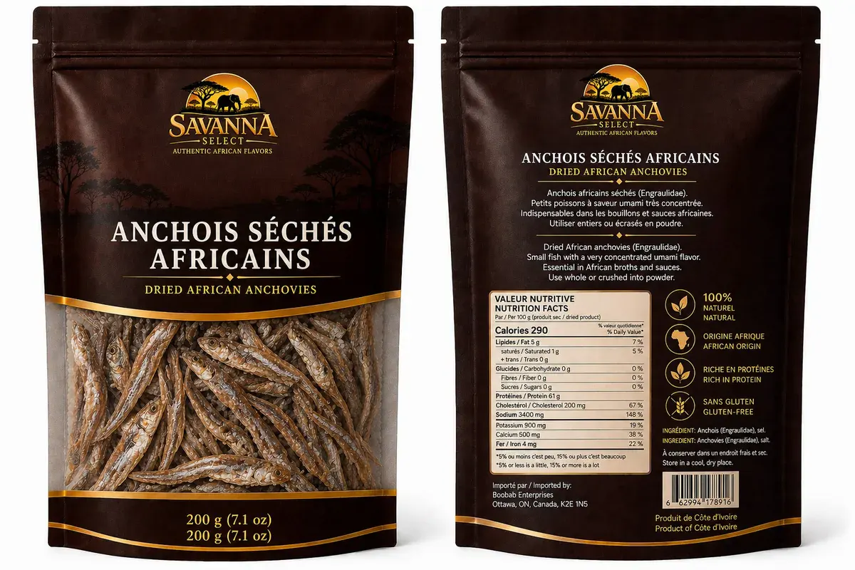 Anchois séchés africains — SAVANNA SELECT