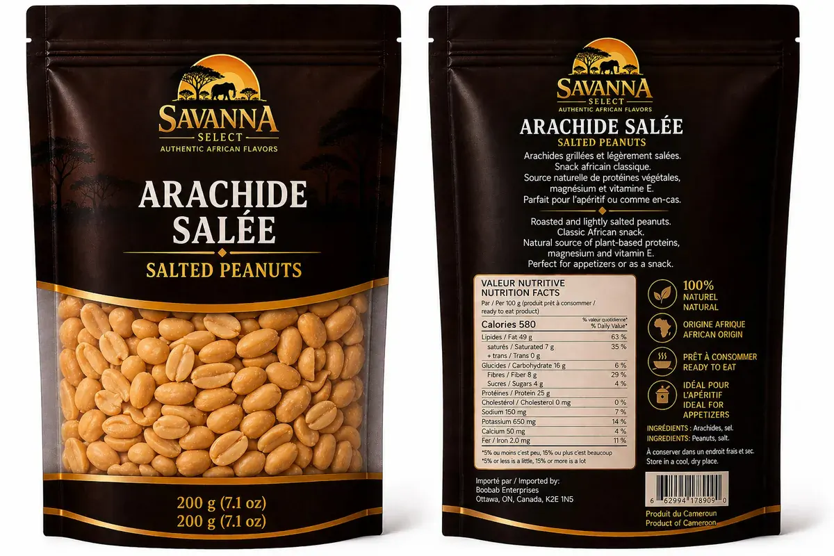Arachide salée — SAVANNA SELECT
