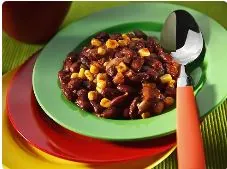 Corn Tchap — Maïs et Haricots à l'Huile de Palme