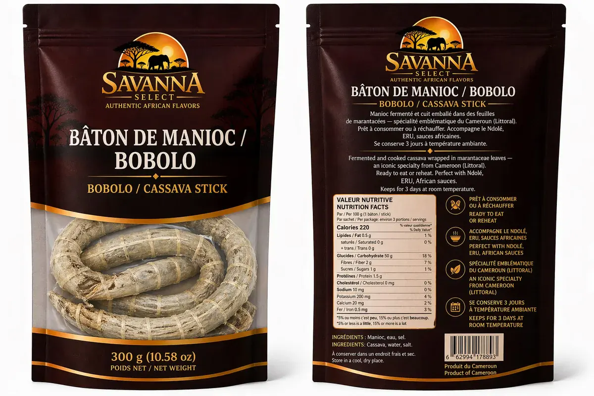 Bâton de manioc / Bobolo — SAVANNA SELECT