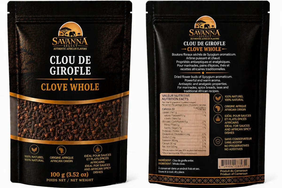 Clou de girofle 85 g — SAVANNA SELECT