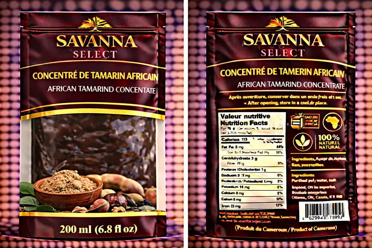 Concentré de Tamarin Africain — SAVANNA SELECT