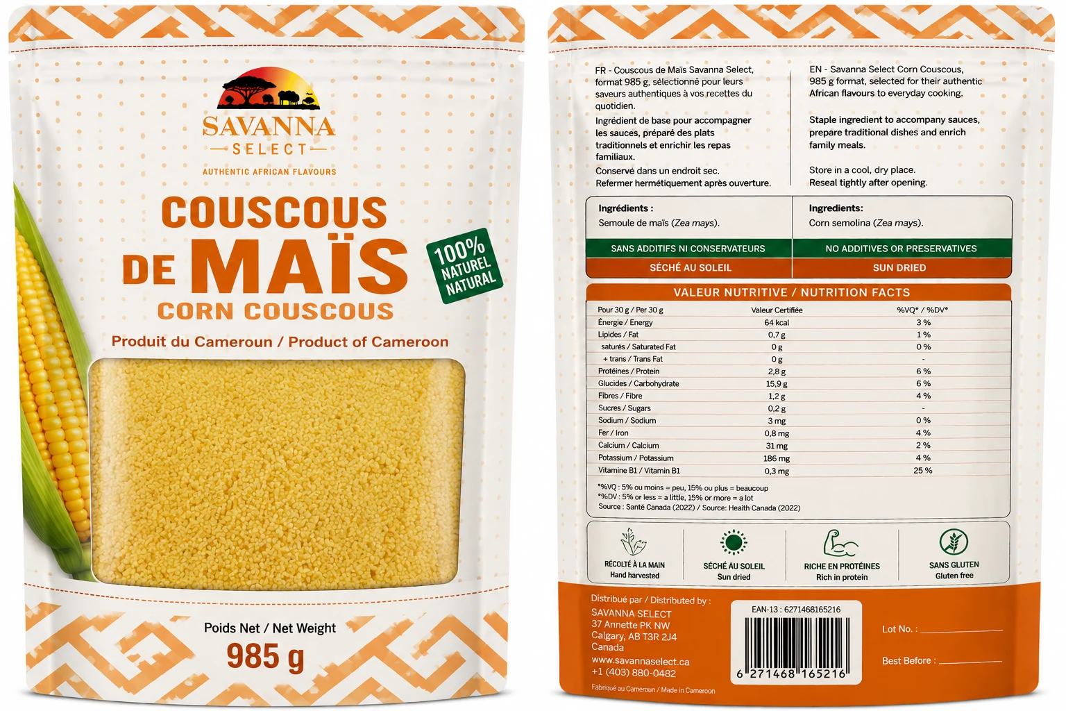 Couscous de Maïs