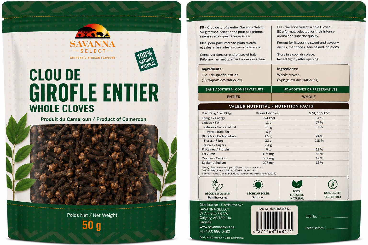 Clou de girofle — SAVANNA SELECT