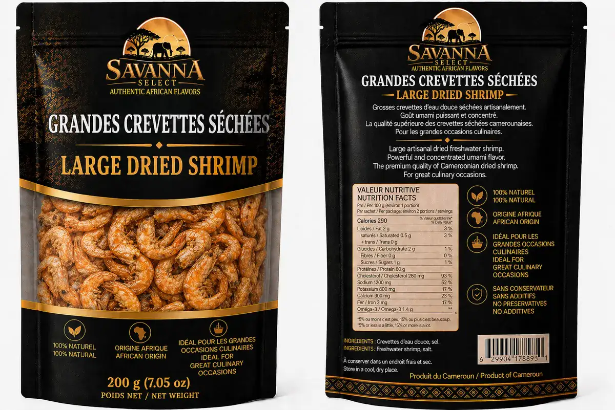 Crevettes s&eacute;ch&eacute;es