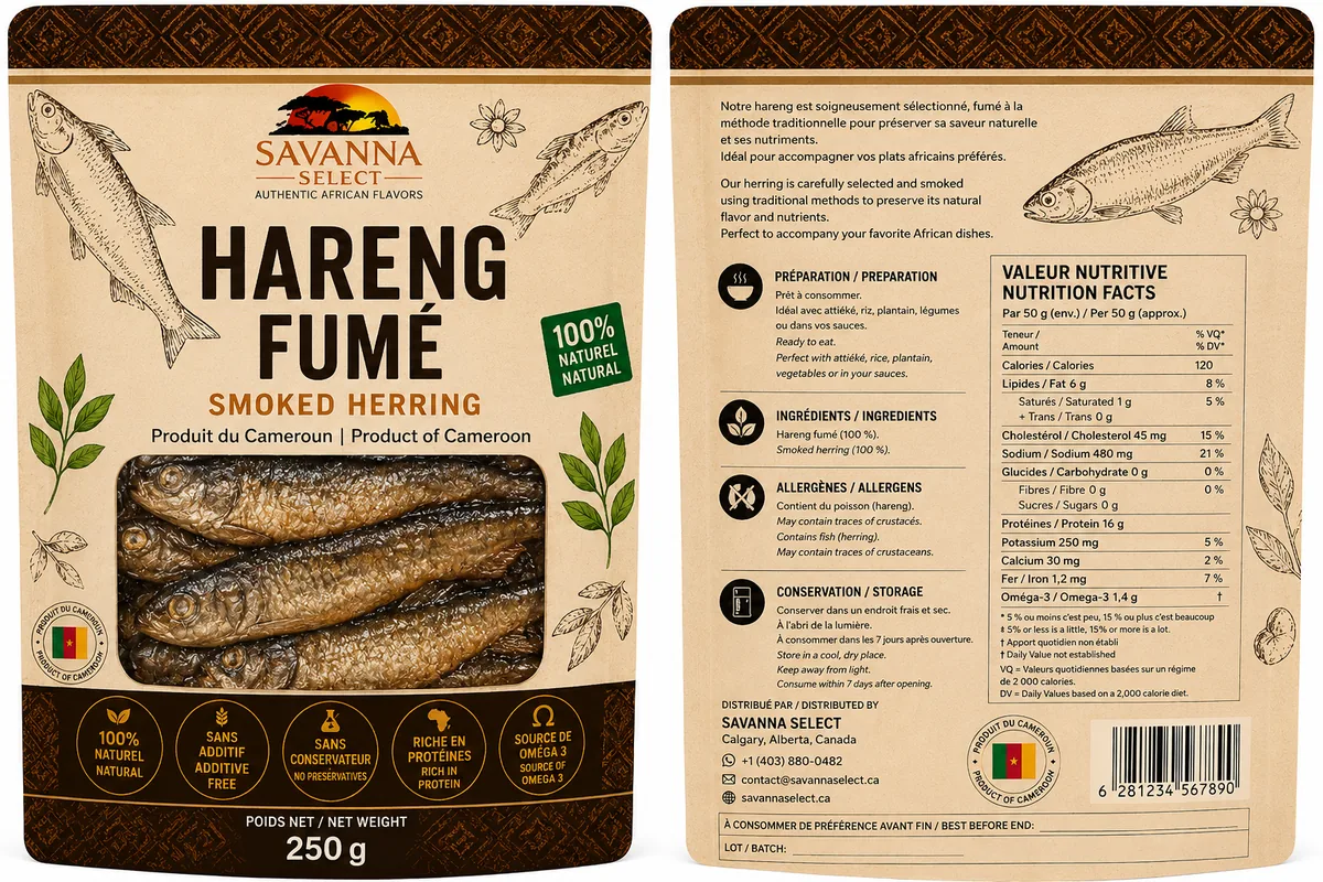 Hareng fumé / séché — SAVANNA SELECT