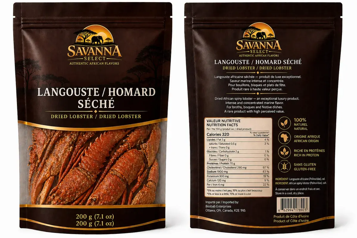 Langouste / Homard séché — SAVANNA SELECT