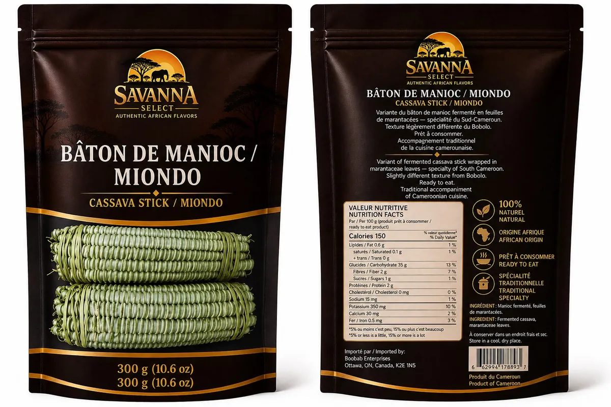 Bâton de manioc / Miondo — SAVANNA SELECT