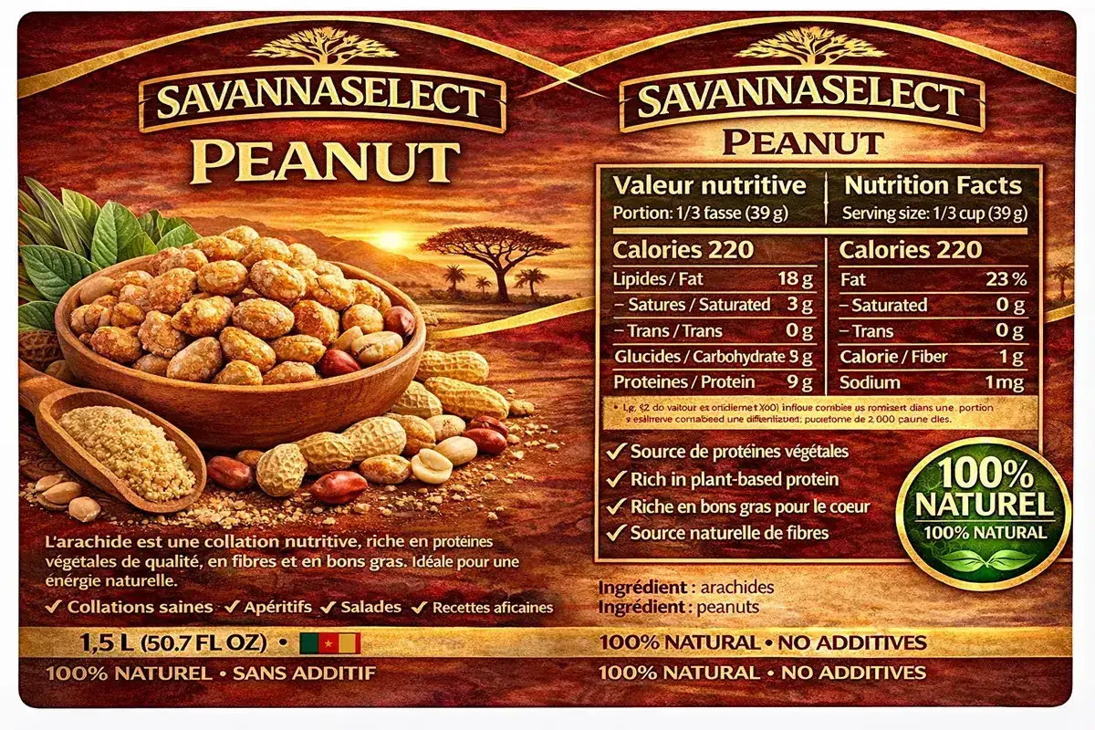 Arachides Savanna Select (Grand Format) — SAVANNA SELECT