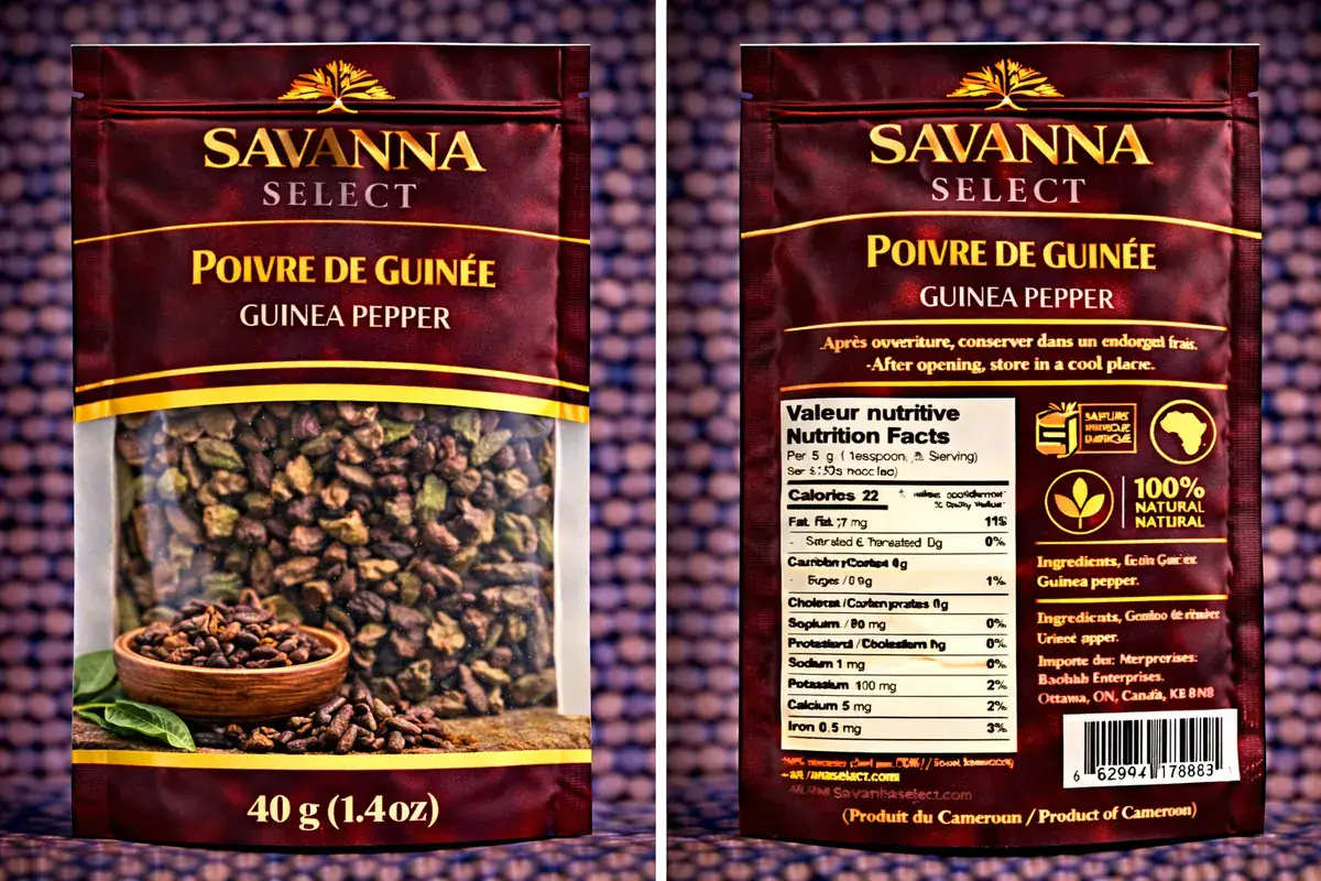 Poivre de Guinée (Maniguette) — SAVANNA SELECT