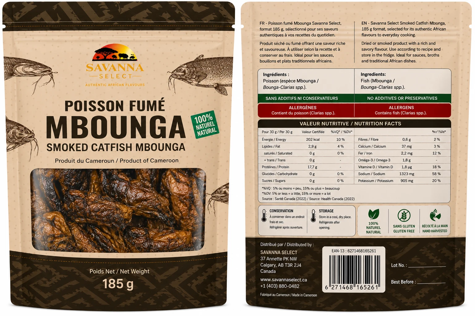 Poisson fumé / Bouga — SAVANNA SELECT